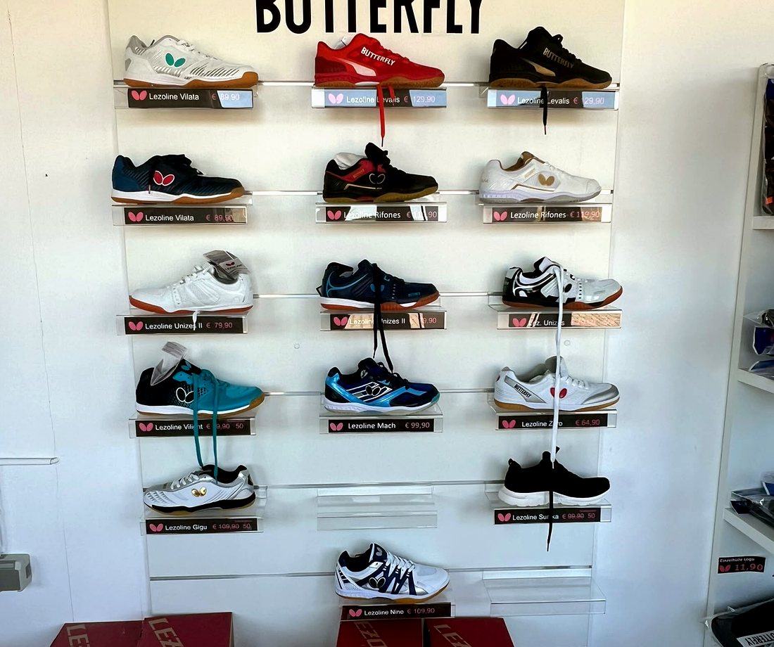 Butterfly Tischtennisschuhe im Store Nordbayern
