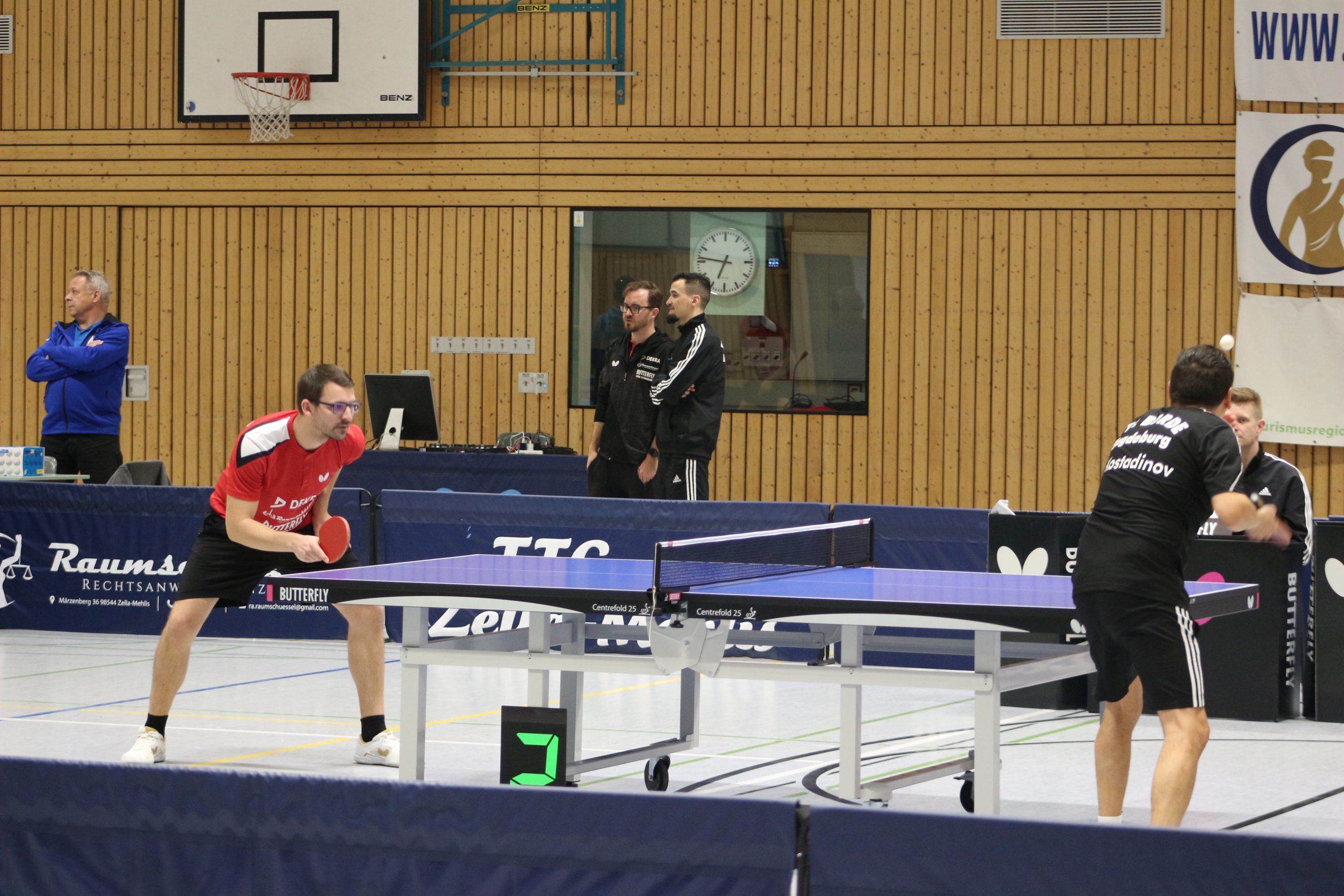 Marc Wünsche im Tischtennis-Wettkampf